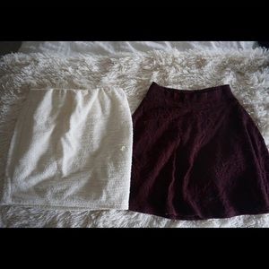 Bundle of two skirts